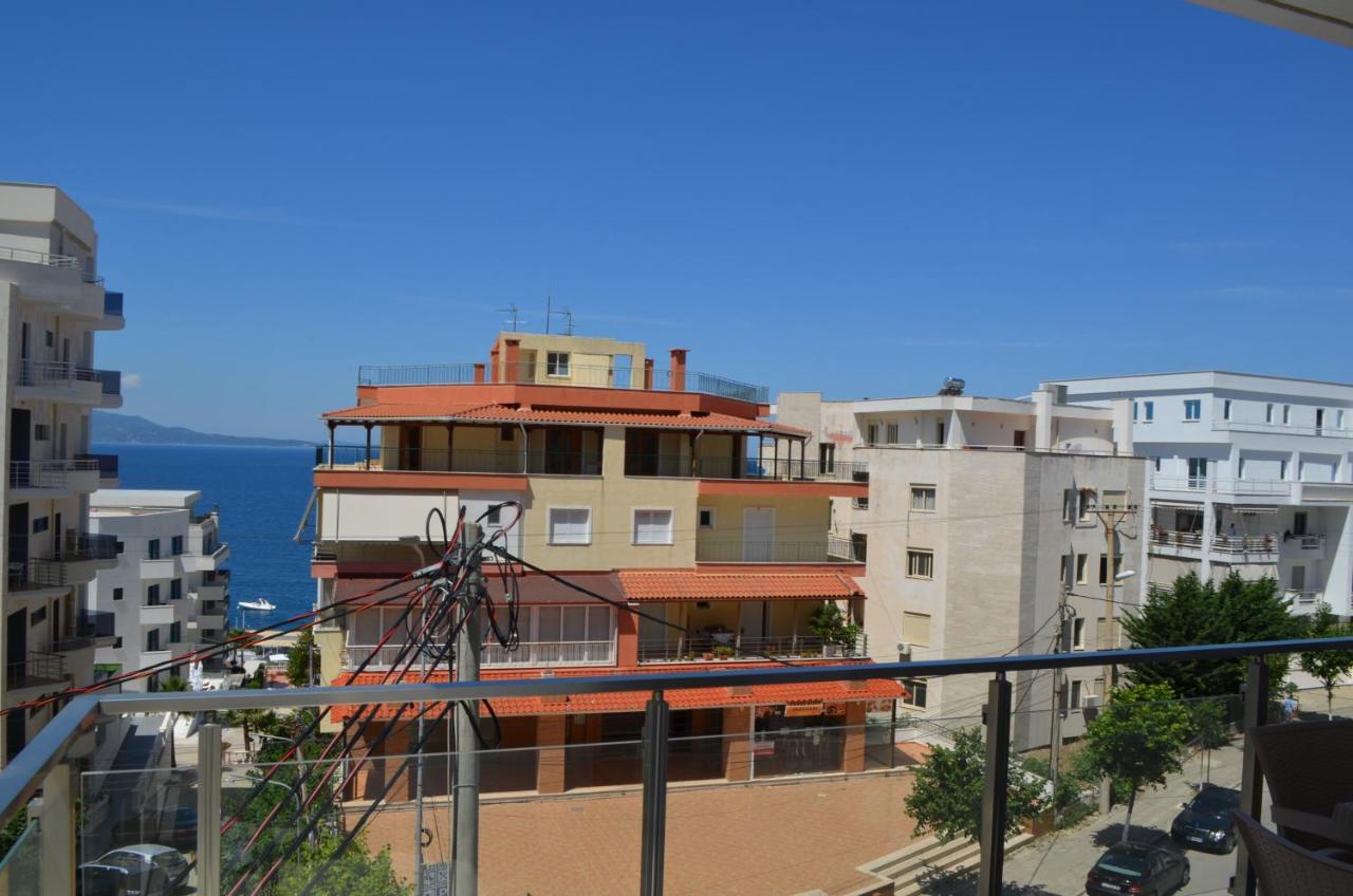 Akil Apartments Sarande Bagian luar foto